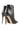 back view of Stiletto Heel Ankle Boot in Black