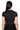 Full View Paxton Brooke Deep V Short Sleeve Bodysuit In Black