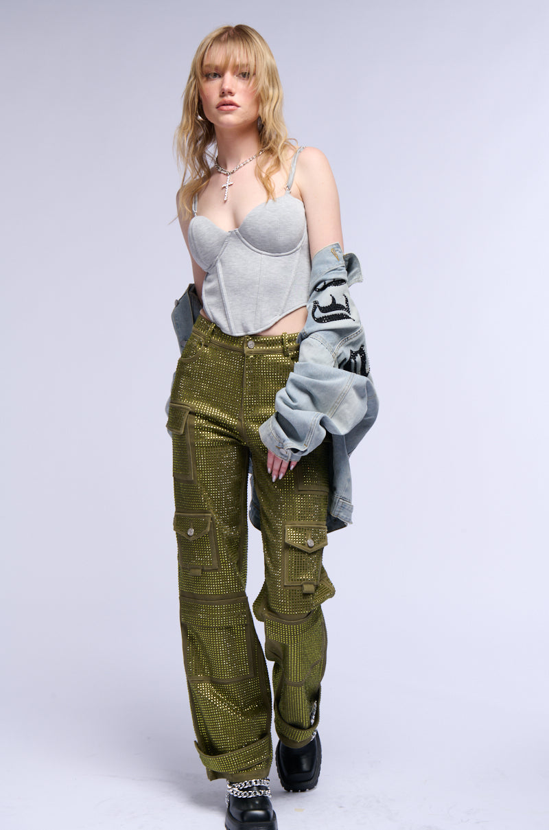 Extra View Paxton Casual Cutie Knit Corset Top