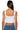 Extra View Paxton Clara Square Neck Basic Crop Tank