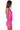 Full View Paxton Disco Halter Neck Bodycon Mini Dress In Pink