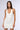 Front View Paxton Disco Halter Neck Mini Dress In White