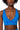 Front View Paxton Its The Fit Luxe Bralette In Royal Blue