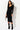 Side View Paxton Looking Good Feeling Fine Ribbed Knit Midi Dress in Black