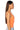 Detail View Paxton Lucia Sleek Af Deep V Bodysuit In Orange