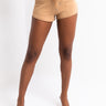 Front View Paxton Lux Basix Short in Beige