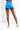 Back View Paxton Lux Basix Short in Blue