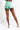 Back View Paxton Lux Basix Short in Light Green