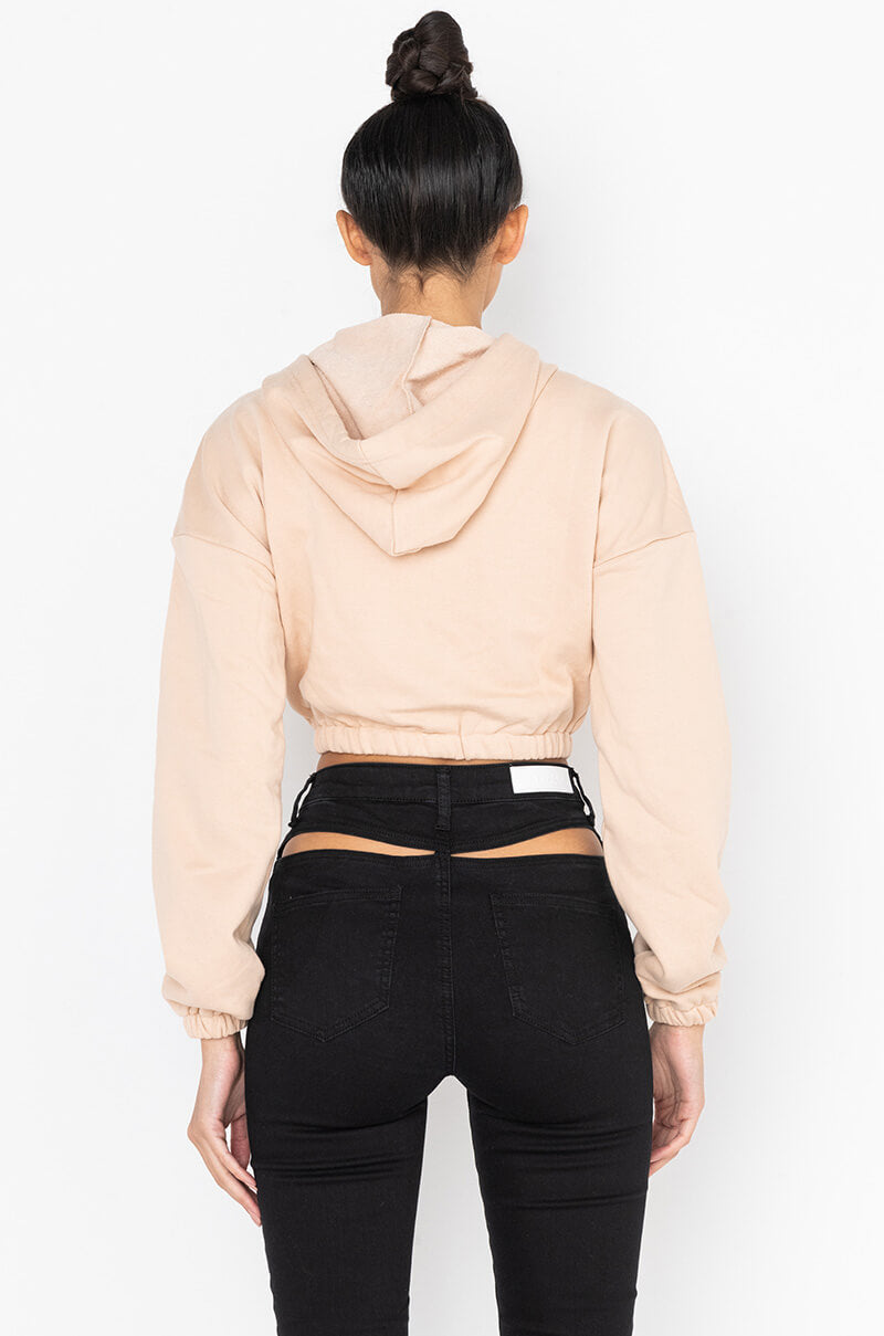 Detail View Paxton Lux Basix Zip Up Hoodie