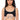 Front View Paxton Luxe Contrast Trim Bralette