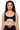 Front View Paxton Luxe Contrast Trim Bralette