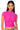 Front View Paxton Mesh Short Sleeve Tshirt In Pink