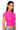 Side View Paxton Mesh Short Sleeve Tshirt In Pink