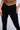 Extra View Paxton Ribbed Cross Front Flared Legging In Black