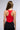 Detail View Paxton Scoop Neck Bodysuit In Red