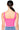 Detail View Paxton Seamless Square Neck Sleeveless Bodysuit In Pink