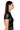 Full View Paxton Short Sleeve Mesh Bodysuit In Black