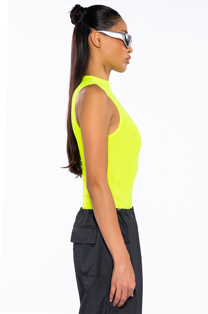 Full View Paxton Sleeveless Mesh Bodysuit