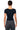 Detail View Paxton Square Neck Seamless Short Sleeve Bodysuit In Black