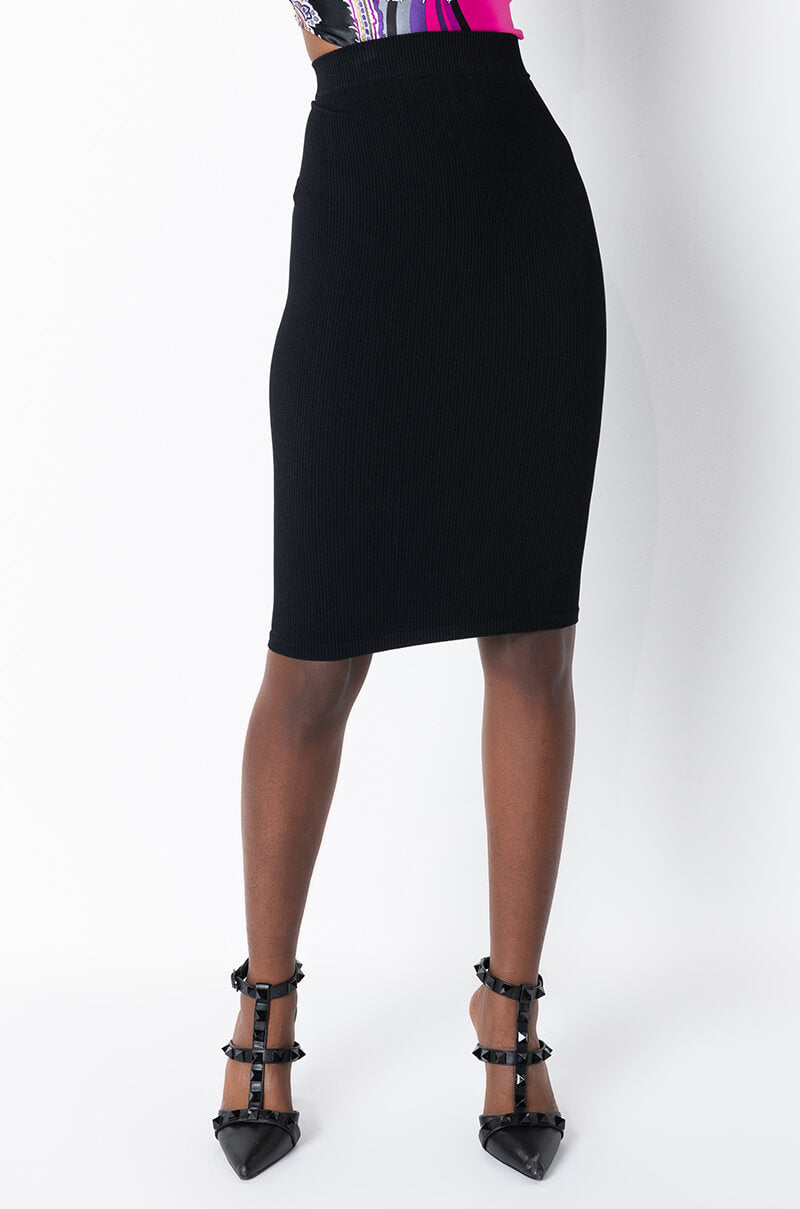 Front View Paxton Suck It Up Layering Essential Tube Dress in Black