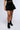 Side View Paxton Super Luxe Pleated Mini Skirt