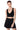 Front View Paxton Super Luxe Sleeveless Longline Bralette Top