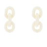 Side View Pearl Baby Dangle Earring