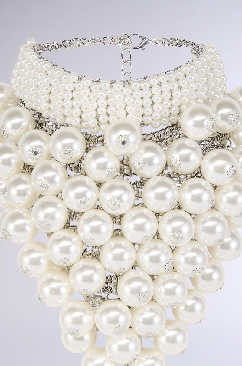 Extra View Pearl Please Statement Necklace 5