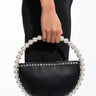 Front View Pearl World Circle Bag