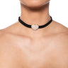 Front View Pearly White Choker