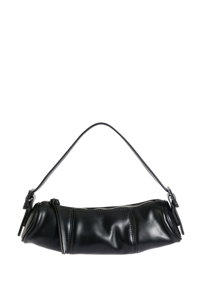 Side View Penza Shoulder Bag In Black