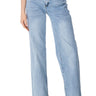 Front View Perfect Fit Everyday Wide Leg Denim