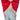 Front View Perfect Gift Dramatic Satin Bow Top In Red