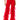 Front View Perfect Pair Cinched Mesh Flare Leg Pant In Red