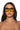 Front View Petals And Peacocks Optimistics Sunglasses In Yellow Tortoise