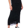 Front View Petra Cutout Midi Skirt