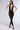 Front View Phoenix Plunging Neckline Lace Jumpsuit