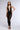 Back View Phoenix Plunging Neckline Lace Jumpsuit