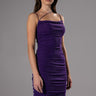 Front View Pick Your Poison Ruched Midi Dress