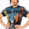 Front View Pink Floyd Splatter Graphic Tshirt