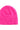 Back View Pink Princess Classic Beanie