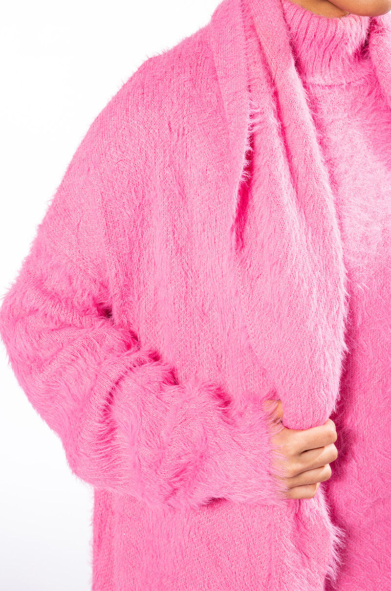 Extra View Pinky Promise Soft Knit Cardigan 6