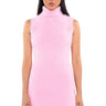 Front View Pinky Promise Soft Knit Mini Dress