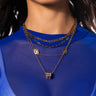 Front View Place Your Bets Necklace Set