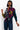 Side View Plaid Aint Bad Multi Colored Shirt in Red Multi