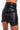 Detail View Play Or Be Played Pleather Mini Skirt in Black