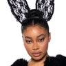 Front View Playgirl Lace Bunny Ears