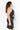 Back View Plus 50 Shades Of Slay Lace Up Faux Leather Ruched Mini Dress