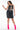 Extra View Plus 50 Shades Of Slay Lace Up Faux Leather Ruched Mini Dress