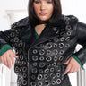 Front View Plus Azalea Wang Grommet Moto Jacket